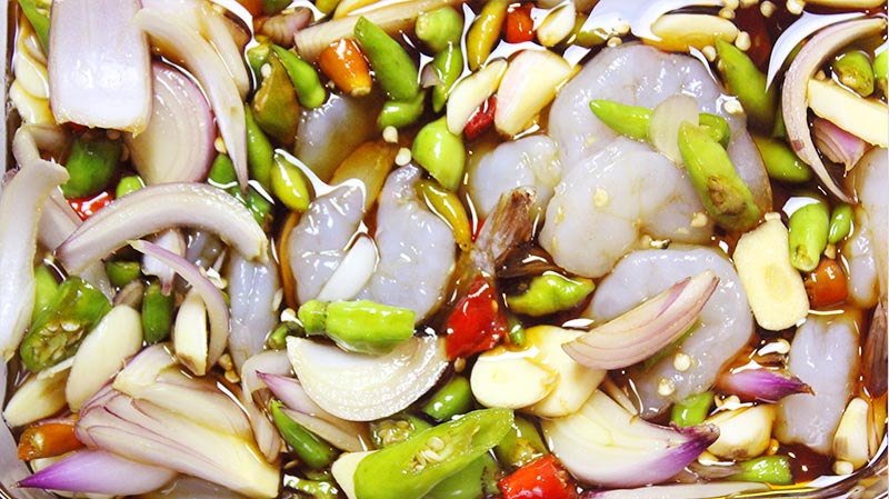 กุ้งดอง