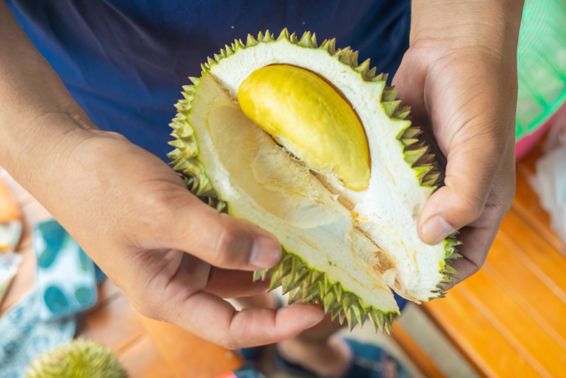 ทุเรียนไม่ควรกินคู่กับอะไร