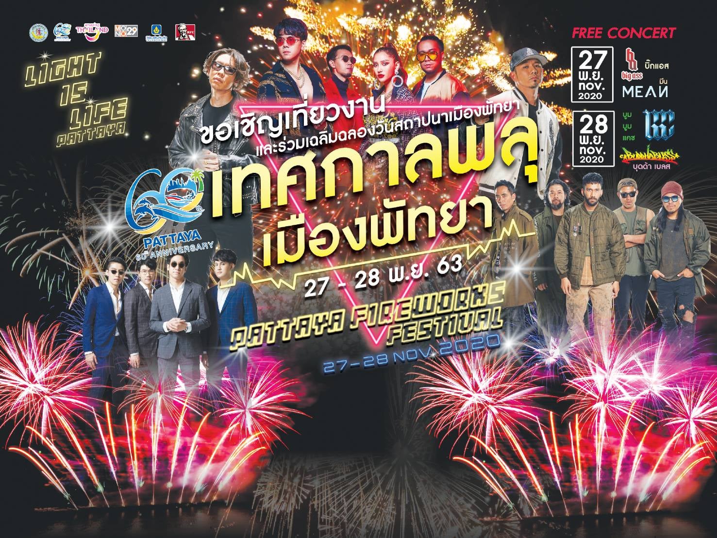 งานพลุพัทยา 2563