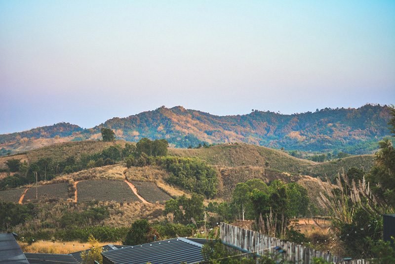 Thunwa The Campsite วิวภูเขา