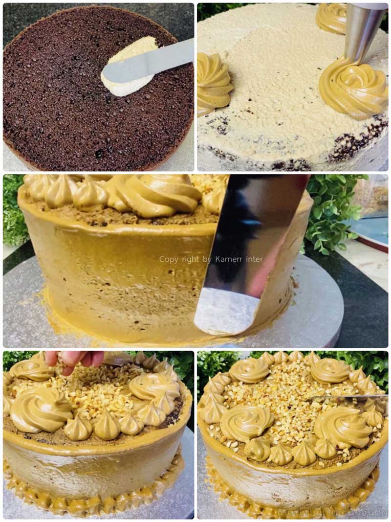 Dalgona Coffee Cake