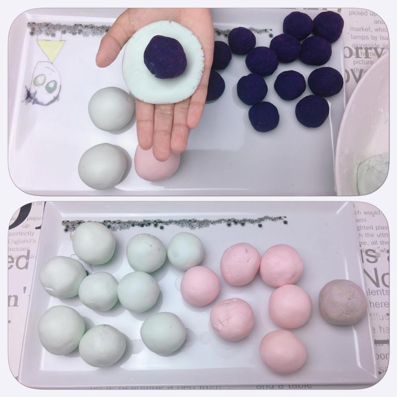 ขนมบัวลอยไส้มันม่วง