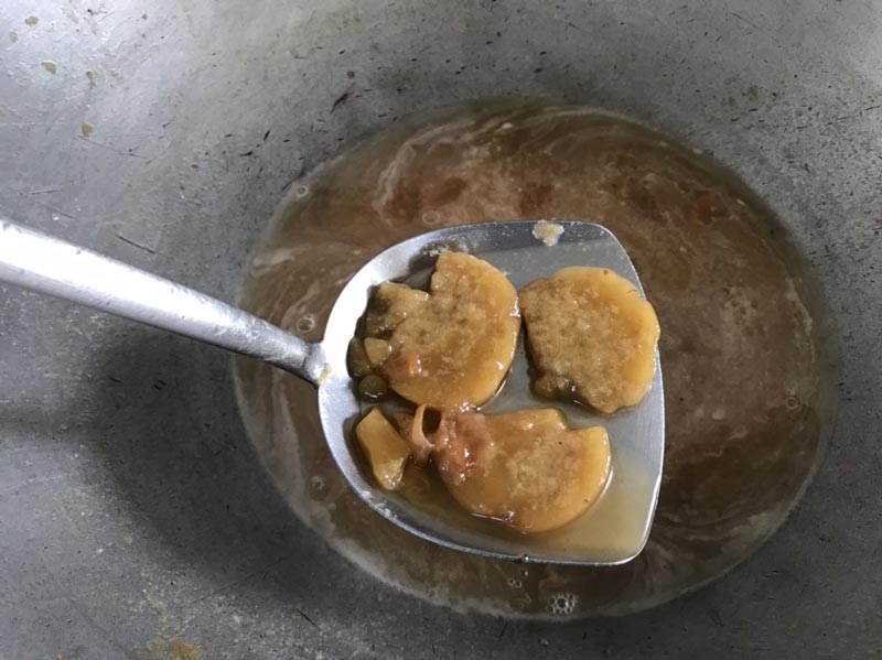 กุ้งราดซอสมะขาม