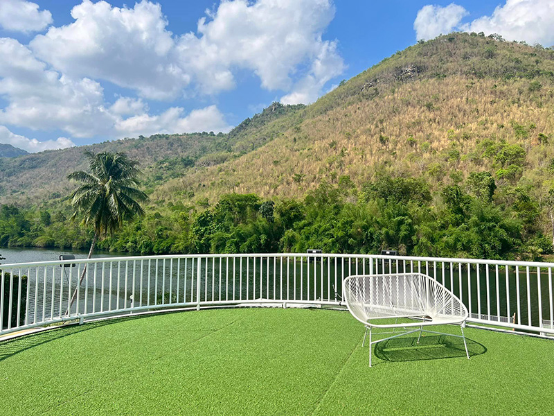 Erachon Raft Resort ที่พักกาญจนบุรีริมน้ำ
