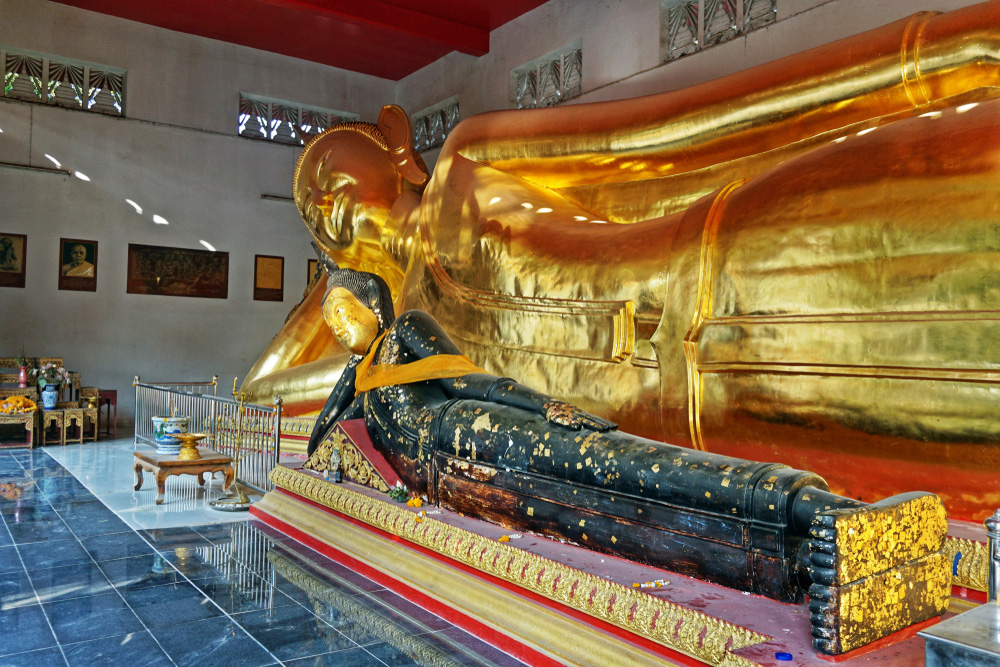 ไหว้พระนอนอยุธยา วัดบางปลาหมอ
