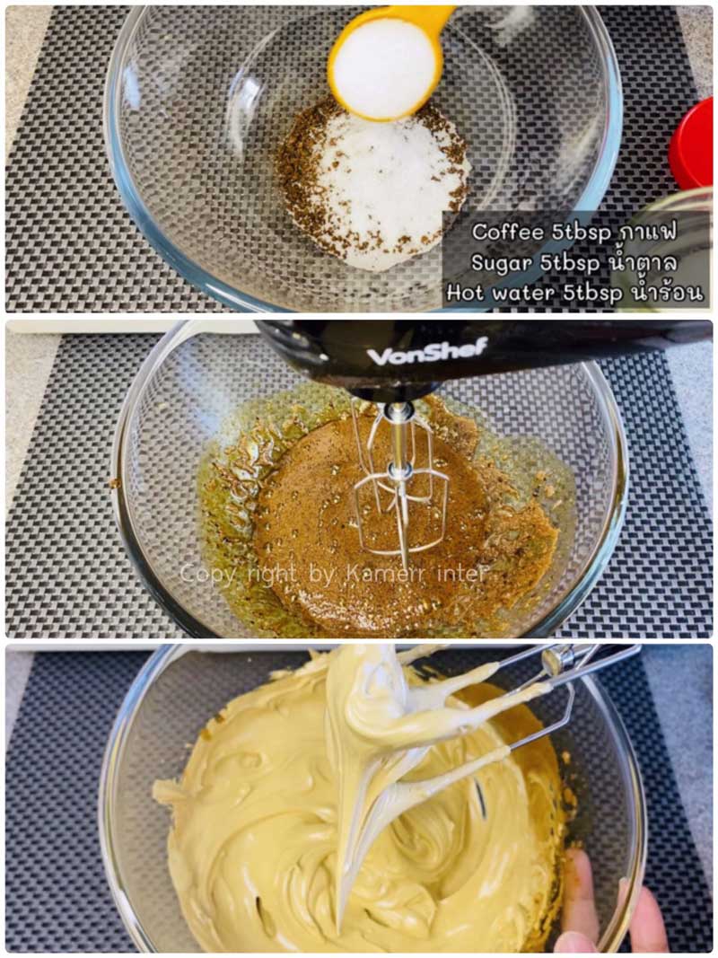 Dalgona Coffee Cake