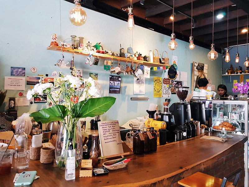 ร้านกาแฟภูเก็ต ย่านเมืองเก่า