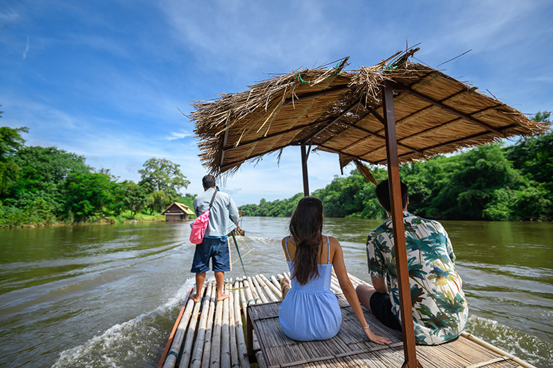 ที่พักริมน้ำกาญจนบุรี 2566
