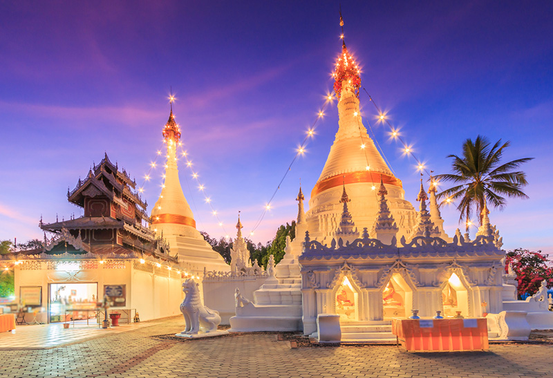 วัดพระธาตุดอยกองมู แม่ฮ่องสอน