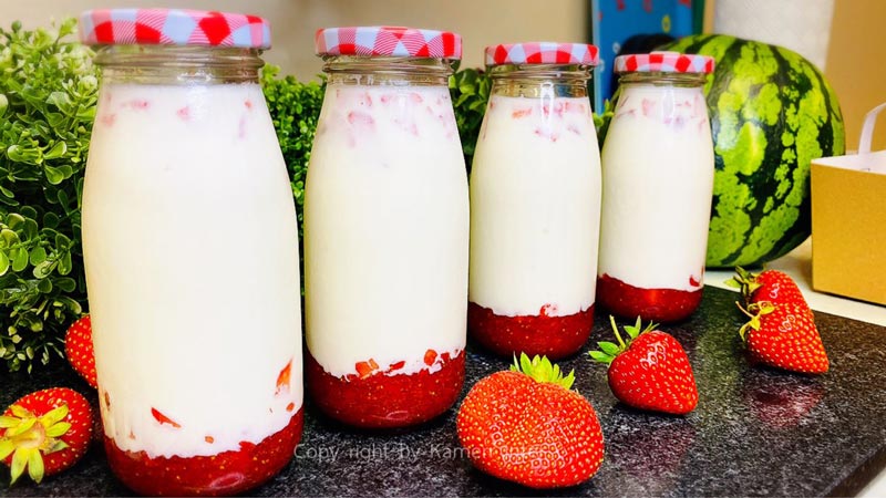 นมสดสตรอว์เบอร์รี