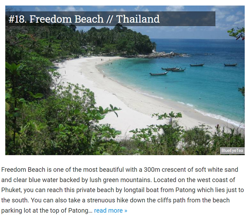 หาดฟรีด้อม ภูเก็ต