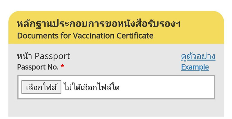 วัคซีนพาสปอร์ต