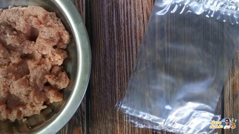 วิธีเก็บหมูสับ