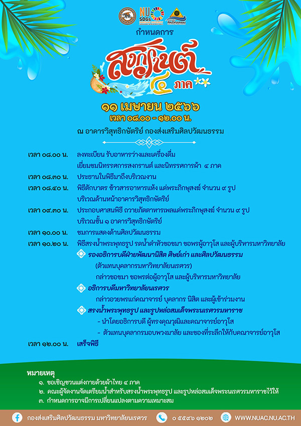 งานสงกรานต์ 2566
