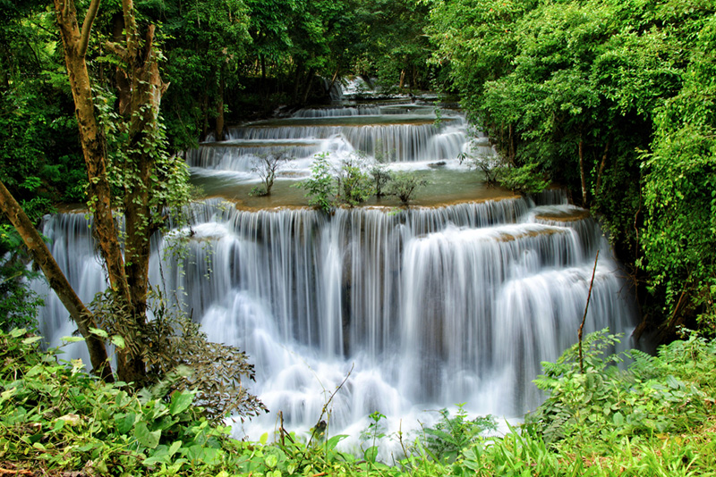 ลานกางเต็นท์ กาญจนบุรี