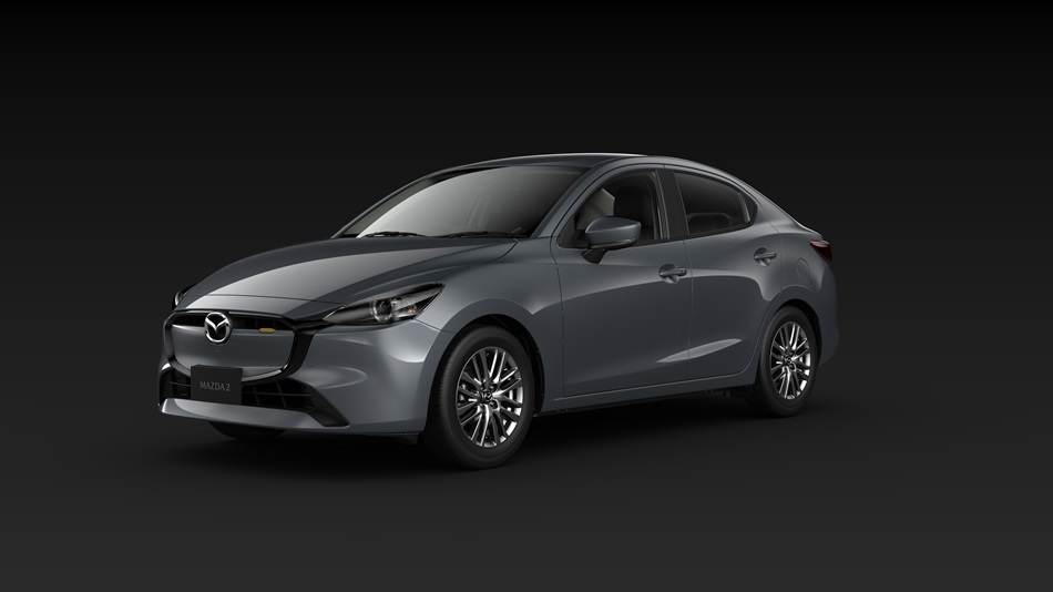 Mazda 2 Sedan 2023 สีเทา Polymetal Grey