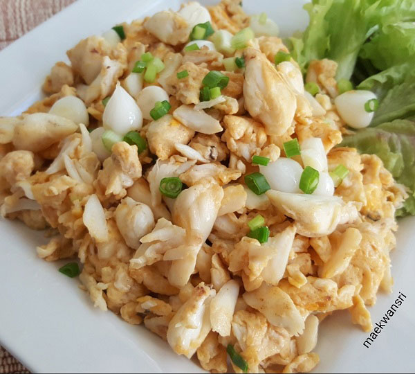 เมนูผัดไข่