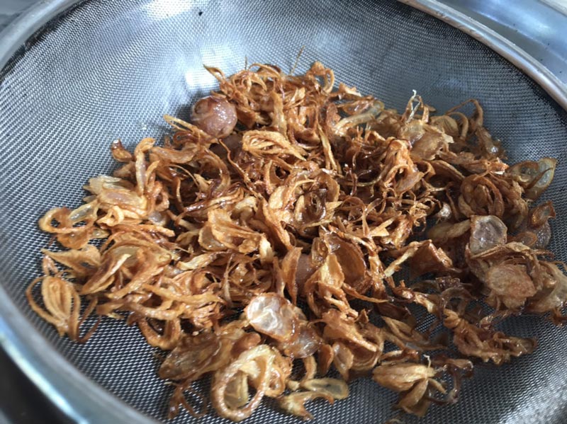 กุ้งราดซอสมะขาม
