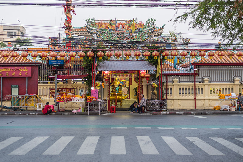 ศาลเจ้าพ่อเสือ เสาชิงช้า กรุงเทพฯ