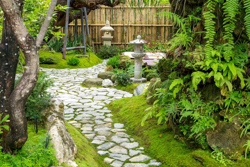 จัดสวนญี่ปุ่น
