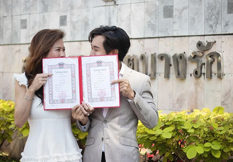 หมอของขวัญ งานแต่งหมอของขวัญ