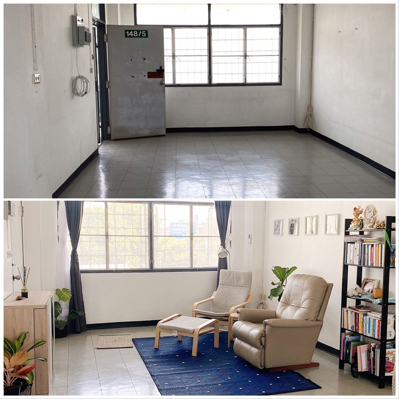 รีโนเวทห้องนั่งเล่น