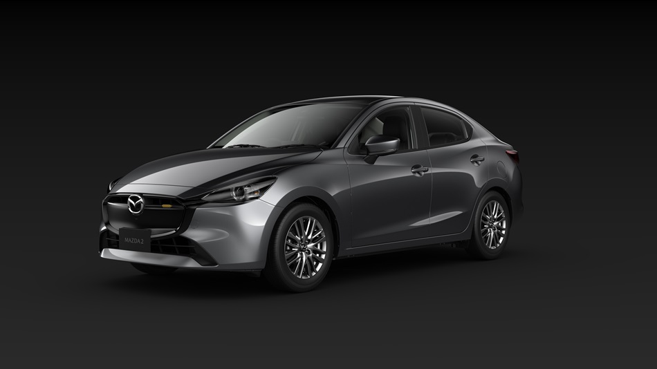 Mazda 2 Sedan 2023 สีเทา Machine Grey