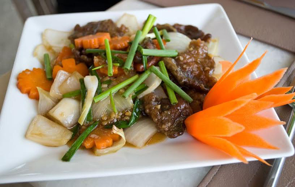 เนื้อผัดน้ำมันหอย