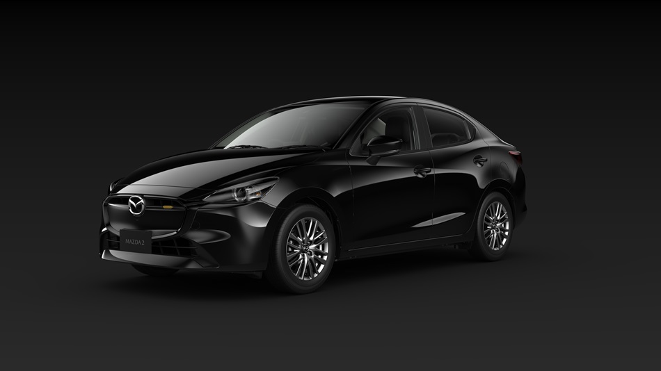 Mazda 2 Sedan 2023 สีดำ Jet Black