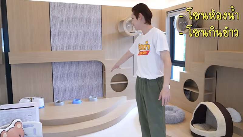 ห้องแมว บ้าน เต๋า เศรษฐพงศ์