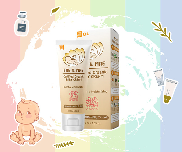 Fae & Mae Certified Organic Baby Cream