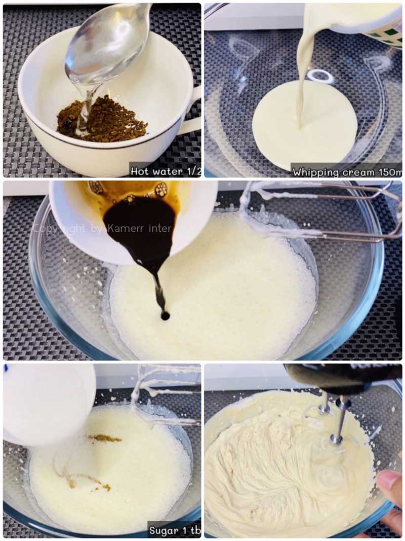 Dalgona Coffee Cake
