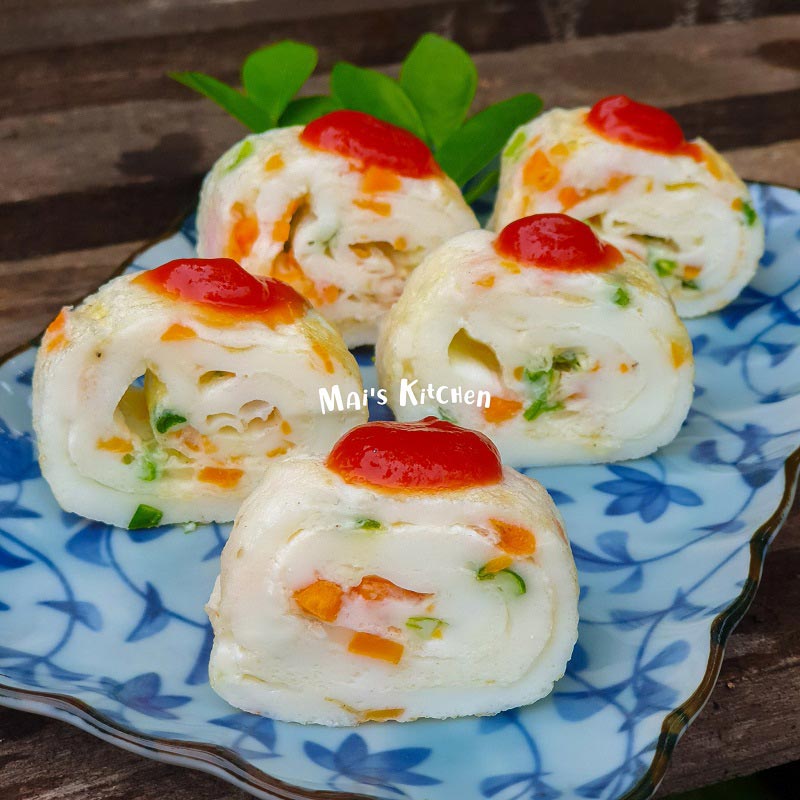 ไข่ขาวม้วน