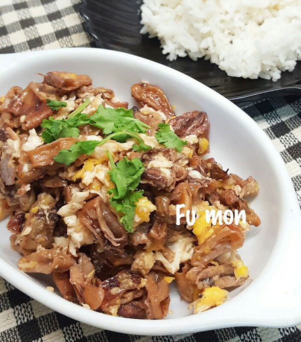 เมนูผัดไข่