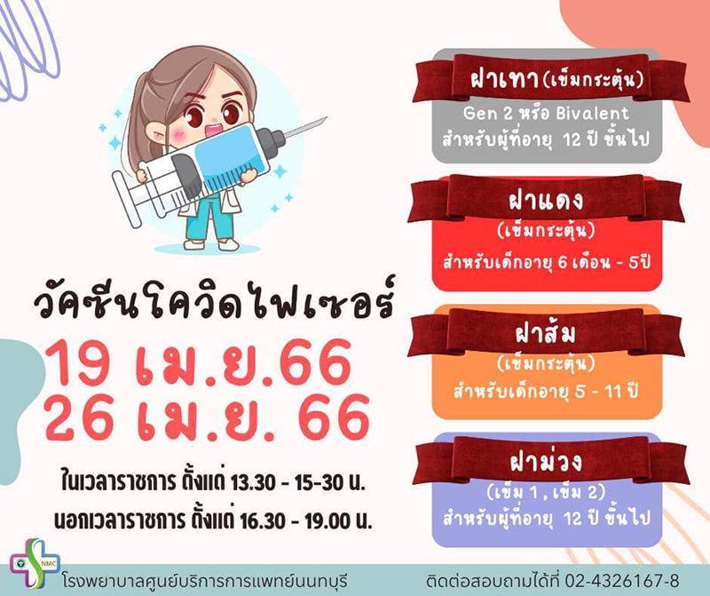ฉีดวัคซีนโควิด