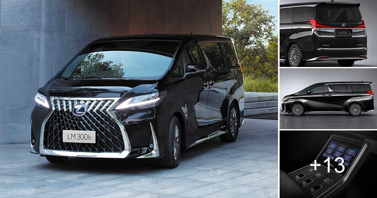 2022年型レクサスLM、4人乗りおよび7人乗り高級MPV、開始価格5,500,000バーツ