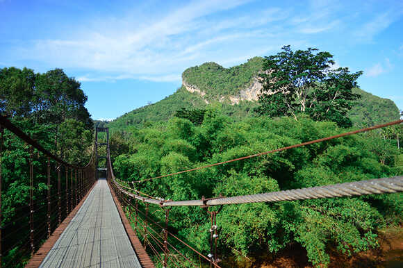 สะพานแขวนเขาพัง ที่เที่ยวหน้าฝน 2569
