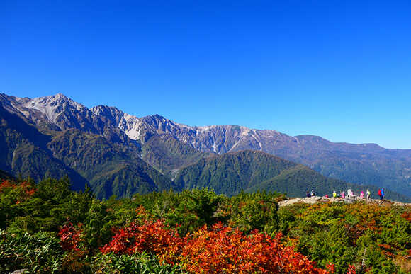 ฮาคุบะ (Hakuba) ญี่ปุ่น ใบไม้เปลี่ยนสี