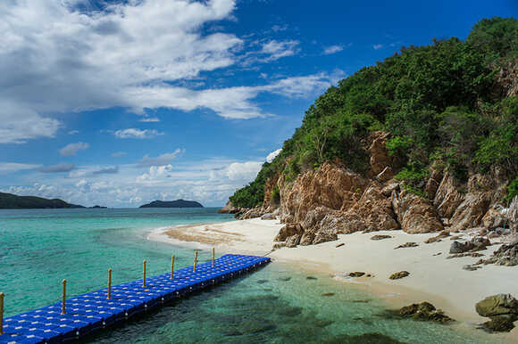 อุทยานใต้ทะเลเกาะขามสัตหีบ จังหวัดชลบุรี