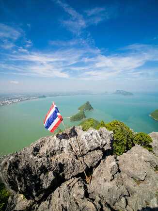 เขาล้อมหมวก วิวทะเล
